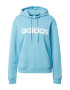 ADIDAS SPORTSWEAR Hanorac sport azuriu / alb - Pled.ro