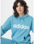 ADIDAS SPORTSWEAR Hanorac sport azuriu / alb - Pled.ro