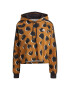 ADIDAS SPORTSWEAR Hanorac sport 'Essentials 3-Stripes Animal Print' bronz / negru / alb - Pled.ro