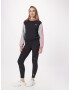 ADIDAS SPORTSWEAR Hanorac sport 'Essentials 3-Stripes Half-Neck Fleece' gri amestecat / roz / roz pudră / negru - Pled.ro