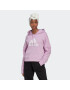 ADIDAS SPORTSWEAR Hanorac sport 'Future Icons Badge Of Sport' mauve / negru / alb - Pled.ro