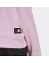 ADIDAS SPORTSWEAR Hanorac sport 'Future Icons Badge Of Sport' mauve / negru / alb - Pled.ro