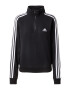 ADIDAS SPORTSWEAR Hanorac sport 'Essentials 3-Stripes ' negru / alb - Pled.ro