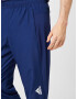 ADIDAS SPORTSWEAR Pantaloni sport 'Aeroready Designed For Movement' albastru marin / alb - Pled.ro