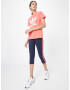 ADIDAS SPORTSWEAR Pantaloni sport 'Designed To Move High-Rise 3-Stripes 3/4' bleumarin / roz - Pled.ro