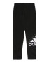 ADIDAS SPORTSWEAR Pantaloni sport 'BrandLove' negru / alb - Pled.ro