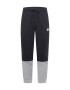 ADIDAS SPORTSWEAR Pantaloni sport 'Essentials Mélange French Terry' gri / negru / alb - Pled.ro