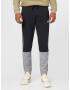 ADIDAS SPORTSWEAR Pantaloni sport 'Essentials Mélange French Terry' gri / negru / alb - Pled.ro