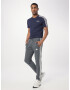 ADIDAS SPORTSWEAR Pantaloni sport 'Essentials' gri / alb - Pled.ro