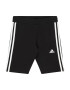 ADIDAS SPORTSWEAR Pantaloni sport 'Essentials 3-Stripes Bike' negru / alb - Pled.ro