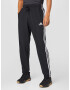 ADIDAS SPORTSWEAR Pantaloni sport negru / alb - Pled.ro