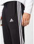 ADIDAS SPORTSWEAR Pantaloni sport 'Essentials Tapered Open Hem 3-Stripes' negru / alb - Pled.ro