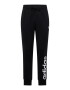 ADIDAS SPORTSWEAR Pantaloni sport 'Essentials French Terry Tapered Cuff Logo' negru / alb - Pled.ro