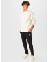 ADIDAS SPORTSWEAR Pantaloni sport 'Essentials' negru / alb - Pled.ro