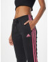 ADIDAS SPORTSWEAR Pantaloni sport 'Essentials Fleece 3-Stripes' roz deschis / negru - Pled.ro