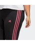 ADIDAS SPORTSWEAR Pantaloni sport 'Essentials 3-Stripes ' roz / negru - Pled.ro