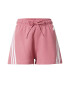 ADIDAS SPORTSWEAR Pantaloni sport 'Future Icons 3-Stripes' roz pal / alb - Pled.ro