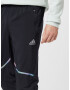 ADIDAS SPORTSWEAR Pantaloni sport 'Saturday Wind' gri argintiu / mai multe culori / negru - Pled.ro