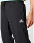 ADIDAS SPORTSWEAR Pantaloni sport 'Aeroready Essentials Stanford Open Hem Embroidered Small Logo' negru / alb - Pled.ro