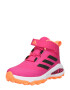 ADIDAS SPORTSWEAR Botine 'Fortarun All Terrain Cloudfoam Elastic Lace And Top Strap' portocaliu / magenta / negru - Pled.ro