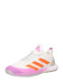 ADIDAS SPORTSWEAR Sneaker low 'Adizero Ubersonic 4 ' gri deschis / mov orhidee / portocaliu / alb - Pled.ro