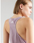 ADIDAS SPORTSWEAR Sport top 'Essentials' mauve / alb - Pled.ro