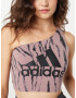 ADIDAS SPORTSWEAR Sport top 'Future Icons Animal Print' maro / negru - Pled.ro