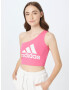 ADIDAS SPORTSWEAR Sport top mov deschis / alb - Pled.ro