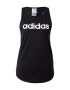 ADIDAS SPORTSWEAR Sport top 'Essentials' negru / alb - Pled.ro