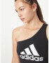 ADIDAS SPORTSWEAR Sport top 'Future Icons Badge Of Sport' negru / alb - Pled.ro