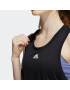 ADIDAS SPORTSWEAR Sport top negru / alb - Pled.ro