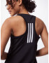 ADIDAS SPORTSWEAR Sport top 'Designed To Move 3-Stripes' negru / alb - Pled.ro