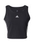 ADIDAS SPORTSWEAR Sport top negru / alb - Pled.ro