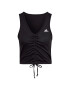 ADIDAS SPORTSWEAR Sport top negru / alb natural - Pled.ro