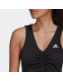 ADIDAS SPORTSWEAR Sport top negru / alb natural - Pled.ro