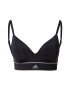 ADIDAS SPORTSWEAR Sutien sport gri / negru - Pled.ro