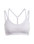 ADIDAS SPORTSWEAR Sutien sport 'Essentials Light-Support' mov liliachiu / alb - Pled.ro