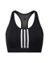 ADIDAS SPORTSWEAR Sutien sport negru / alb - Pled.ro