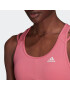 ADIDAS SPORTSWEAR Sutien sport roz / magenta / alb - Pled.ro