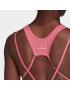 ADIDAS SPORTSWEAR Sutien sport roz / magenta / alb - Pled.ro