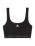 ADIDAS SPORTSWEAR Sutien sport ' Sport Solid Cotton ' negru - Pled.ro