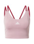 ADIDAS SPORTSWEAR Sutien sport 'UFORU' mauve / mov zmeură / alb - Pled.ro