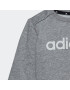 ADIDAS SPORTSWEAR Costum de trening 'Essentials Lineage' gri amestecat / negru / alb - Pled.ro