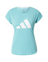 ADIDAS SPORTSWEAR Tricou funcțional albastru deschis / alb - Pled.ro