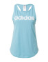 ADIDAS SPORTSWEAR Sport top 'Essentials' albastru deschis / alb - Pled.ro