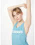 ADIDAS SPORTSWEAR Sport top 'Essentials' albastru deschis / alb - Pled.ro