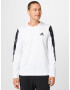 ADIDAS SPORTSWEAR Tricou funcțional albastru fumuriu / albastru noapte / alb - Pled.ro