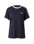 ADIDAS SPORTSWEAR Tricou 'Essentials' albastru închis / alb - Pled.ro