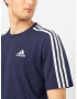 ADIDAS SPORTSWEAR Tricou funcțional albastru marin / alb - Pled.ro