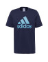 ADIDAS SPORTSWEAR Tricou funcțional 'Essentials Big Logo' bleumarin / azuriu - Pled.ro